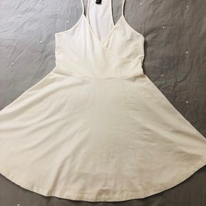White Skater Dress